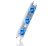 Светодиодный модуль герм. 3led Синий 2835smd 12V линейный с линзой ELF-SOL+ 3 2835 B