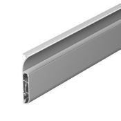 Встраиваемый алюминиевый профиль с экраном ARH-PLINTUS-INT-2500 ANOD+OPAL 030932 Встраиваемый алюминиевый профиль с экраном ARH-PLINTUS-INT-2500 ANOD+OPAL 030932