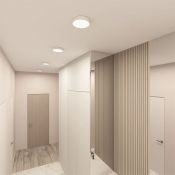 Накладной светильник  24W Белый -MIX DENKIRS TAB DK2850-WH 230V круглый белый