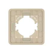 Рамка металлическая 1 пост Arlight AKIRY 049686 FRM-AKIRY-SFAL-1-GD светлое золото