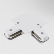 Коннектор L-образный для однофазного трека TRA002CL-11W Unity встраиваемый белый
