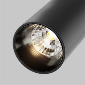Трековый светильник 12W Белый теплый Фокус / Focus Led Radity TR103-1-12W3K-M-B на магнитный шинопровод черный
