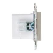 Розетка встраиваемая USB IEK SKANDY A+A 3,1А SK-U21-D31-K37 SK-R15Sh шампань