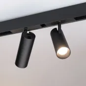 Магнитный трековый светильник 18W Белый дневной MAG-SPOT-45-R65 36deg  24V на магнитный шинопровод черный 046594 DALI