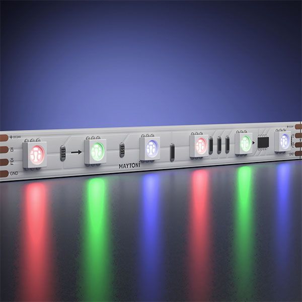 Светодиодная лента 24V 14.4W/m 201246 SPI Ultra (5060, 300 LED, 5m) Ultra IP20