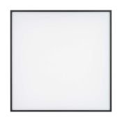 Накладной светильник  25W Белый дневной 034789 SP-QUADRO-S250x250 220V IP40  квадратный черный