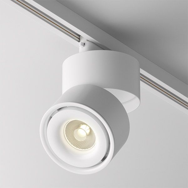 Трековый светильник 15W Белый теплый Инь/Yin Unity 24deg TR084-1-15W3K-W IP20 на шинопровод белый