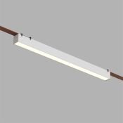 Трековый светильник  24W Белый-MIX BELTY SMART LINEAR DK5676-WH IP20 на шинопровод белый/черный