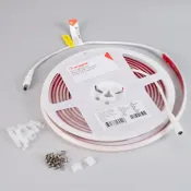 Светодиодная лента  Белый теплый 2835 24V 25W/m 304Led/метр герм (PSW - матовая силиконовая экструзия) 045222 RTW-PSW-A304-12mm 3500K IP67