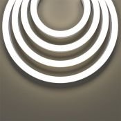 Гибкий неон   72W Белый дневной 432046 16x16 24V IP67 4000K