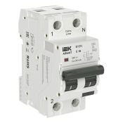 Aвтоматический выключатель дифференциального тока B10N 1P+N C16 30мА тип A (36мм) AR-B10N-1N-C016A030 ARMAT IEK