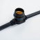 Гирлянда Belt-Light BC-BP-50M-40 2 жилы шаг 40см патроны E27 провод черный (50м) IP65