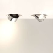 Светодиодный  модуль 9W Белый теплый 031841 PLURIO-LAMP-R77 круглый хром
