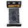 Штепсельная розетка встраиваемая двойная IEK BRITE 16А BR-R28-16-K35-F РСшПл12-3-БрМ с з/к и шторками в сборе плоская маренго