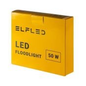 прожектор Белый  50W ELFLED-FL-50W-black-W IP65 220В черный