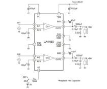 микросхема LA4450