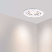 Круглый светильник   5W Белый дневной 020767  LTM-R65WH 10deg 220V IP20 встраиваемый белый