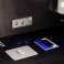 Розетка встраиваемая VOLTUM S70 с заземлением и защитными шторками 16А с USB A+A шелк