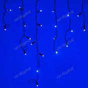 гирлянда БАХРОМА   6W Синий 026009 ARD-EDGE-CLASSIC-2400x600-BLACK-88LED-STD BLUE 230V IP65