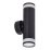 Накладной светильник без лампы IEK LIGHTING 4009 LT-UBB0-4009-GU10-2-K02 2хGU10 цилиндр черный