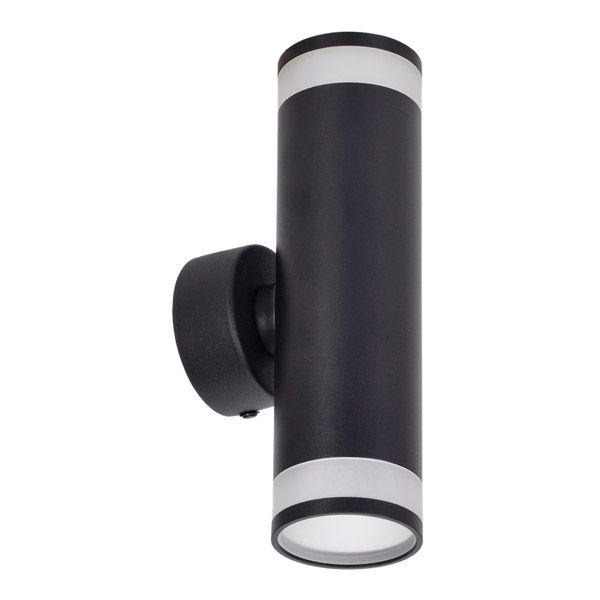 Накладной светильник без лампы IEK LIGHTING 4009 LT-UBB0-4009-GU10-2-K02 2хGU10 цилиндр черный
