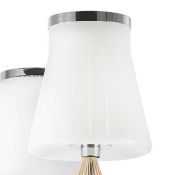 Люстра на штанге Lightstar без лампы 806050 ESCICA 5х40W E14+1х40W G9 хром/коньяк
