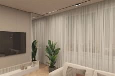 Трековый светильник однофазный   9W Белый-MIX SMART LINEAR DK8009-BK IP20 на шинопровод управляемый черный