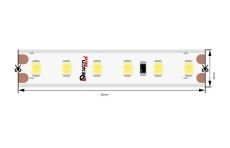 Светодиодная лента Белый дневной 2835 24V 14.4W/m 120Led/метр 00-00007783 DSG2120-24-NW-65 IP65