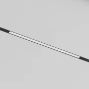 Трековый светильник однофазный  27W Белый-MIX SMART LINEAR DK8305-BK IP20 на шинопровод управляемый ZigBee черный
