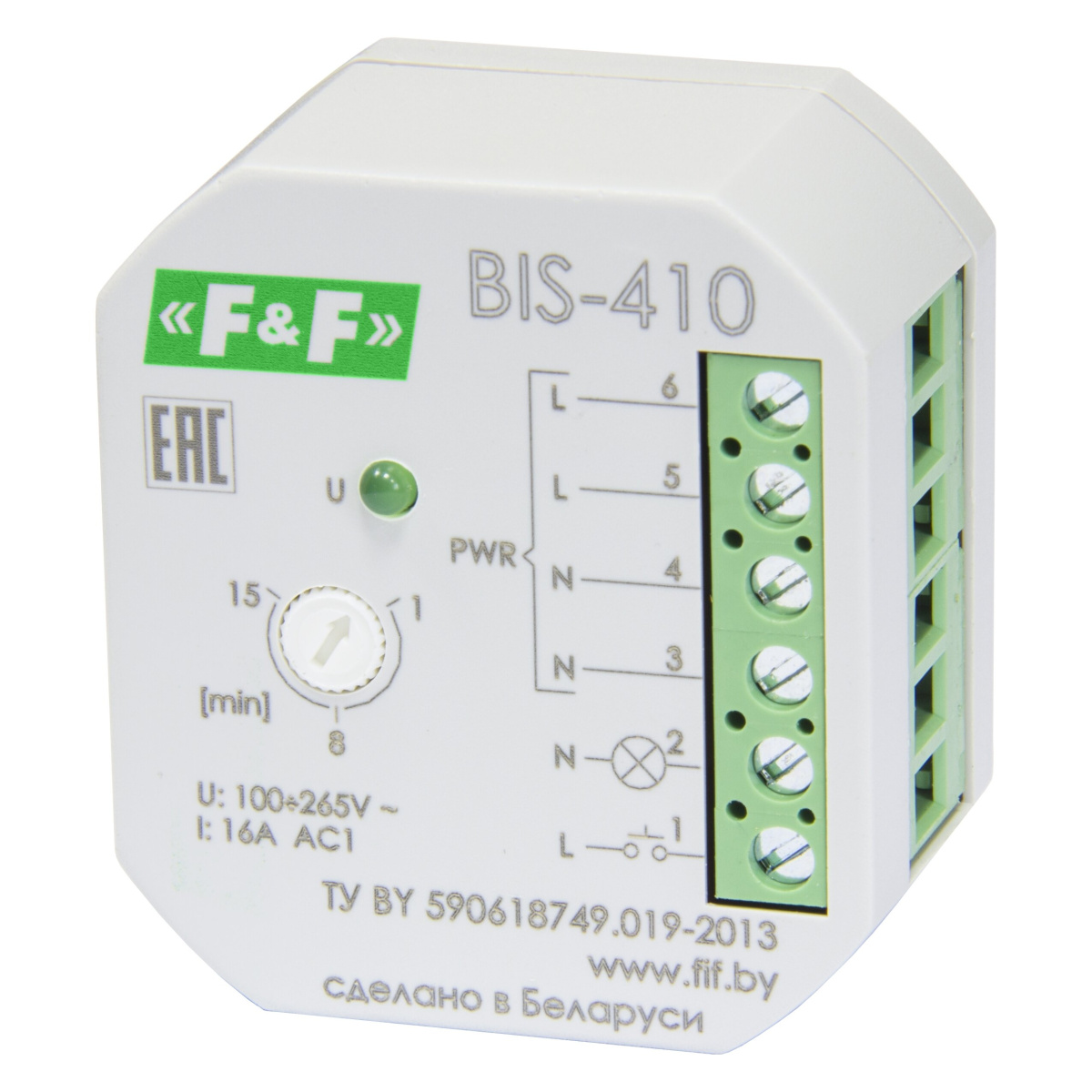 Реле импульсное bis 412i