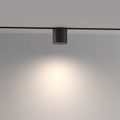 Трековый светильник  7W Белый-MIX Альфа/Alfa S Exility 50deg TR132-4-7W-DS-B IP20 на магнитный шинопровод черный