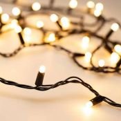 гирлянда  7W Белый теплый 028209 ARD-STRING-CLASSIC-10000-BLACK-100LED-MILK-STD 230V IP65