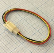 Комплект авто-разъемовDC  4-pin с провод.