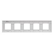 Рамка пластик 5 постов IEK SKANDY SK-M52-K01 SK-F05W арктический белый