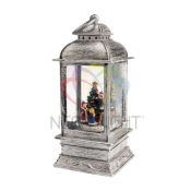 фигурка  светодиодная &quot;ФОНАРЬ&quot;  Белый, 501-065, 2Led, 4хААА, бронзовый корпус, IP20