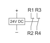 Контактор 25A  24VDC  ST25-11-24DC контакты 1NO+1NC, потребляемая мощность 1,2Вт, размер 1 модуль