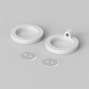 Заглушка для гибкого неона Maytoni NEMO 201161 для неона 360° D18 глухая силиконовая белая