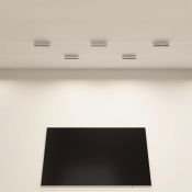 Трековый светильник однофазный   9W Белый-MIX SMART GRILL DK8006-WB IP20 на шинопровод управляемый белый