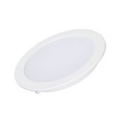Встраиваемый светильник-панель  12W Белый теплый 021438  DL-BL145-12W 220V IP40 круглый белый