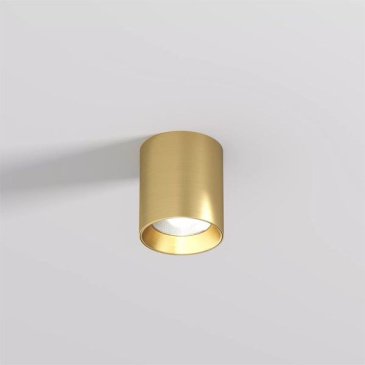 Накладной светильник  10W Белый теплый DENKIRS SHINE TUBE DK2610-SB 36deg 220V цилиндр латунь
