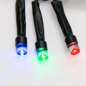 гирлянда   5.7W RGB Твинкл Лайт, 303-049, 10 м, провод темно-зеленый ПВХ, 80 LED IP20