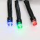 гирлянда   5.7W RGB Твинкл Лайт, 303-049, 10 м, провод темно-зеленый ПВХ, 80 LED IP20