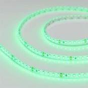 Светодиодная лента Зеленый 2835 24V  9.6W/m 120Led/метр герм (силикон) 016510(2)  RTW-SE-A120 LUX IP65