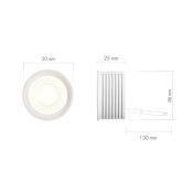 Светодиодный модуль  8W Белый теплый DENKIRS DK3000-8W dim 60deg диммируемый белый