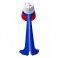 светильник настольный без лампы ULO-K22 D-E14-A WHITE-BLUE-RED UL-00010040 триколор