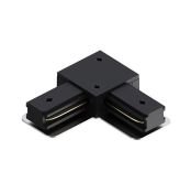 Коннектор внутренний 09-183 однофазный для шинопровода (арт. R45-06, R45-08) IP20 угловой черный