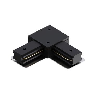 Коннектор внутренний 09-183 однофазный для шинопровода (арт. R45-06, R45-08) IP20 угловой черный