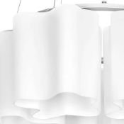 Люстра подвесная Lightstar без лампы 802160 NUBI 6х40W E27 белый/хром