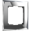 Рамка стеклянная 1 пост WERKEL Diamant WL08-Frame-01 / W0011220 зеркальный