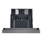 Штепсельная розетка встраиваемая IEK FORTE&PIANO 16А FP-R14-16-U21-D31-K46 FP545 с з/к и шторками с USB A+A 3,1А сталь